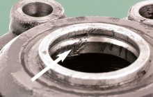 Housing Damaged when seal removed