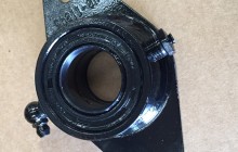 Fully sealed bearing improves life and reduces the potential for vague steering