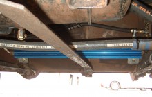 Overheating Steering System – Coolflow Coolers Coolflow Cooler installed onto Fuel tank brackets